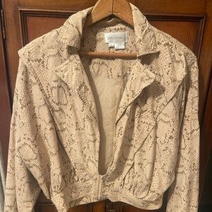 VINTAGE Silk Vera Cristina shirt/jacket